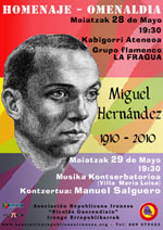 Affiche Miguel Hernández